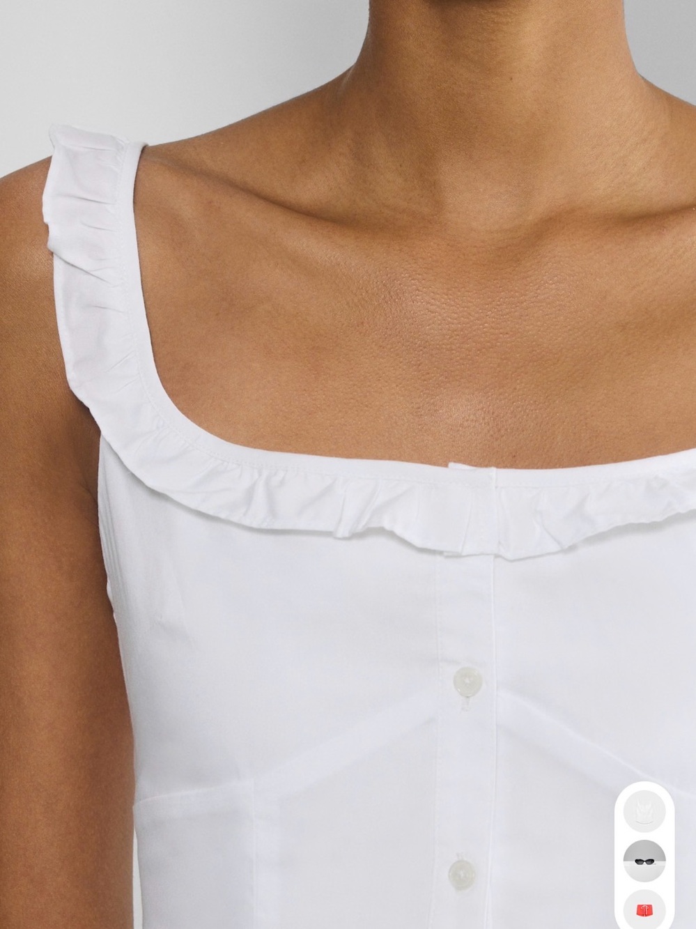 Sunday Best Glenda Poplin Top - Picture 4 of 6